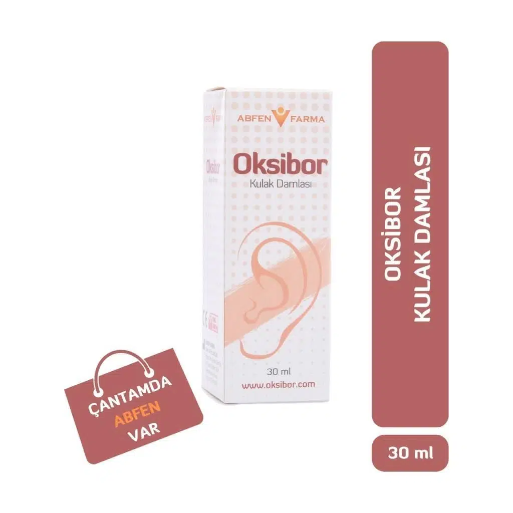 Oksibor Kulak Damlası 30 Ml (SKT:11/2027)