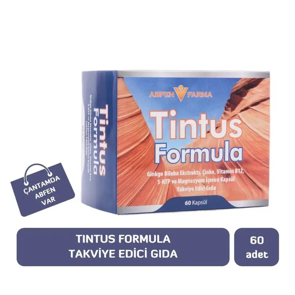 Abfen Tintus Formula 60 Kapsül (SKT:04/2029)