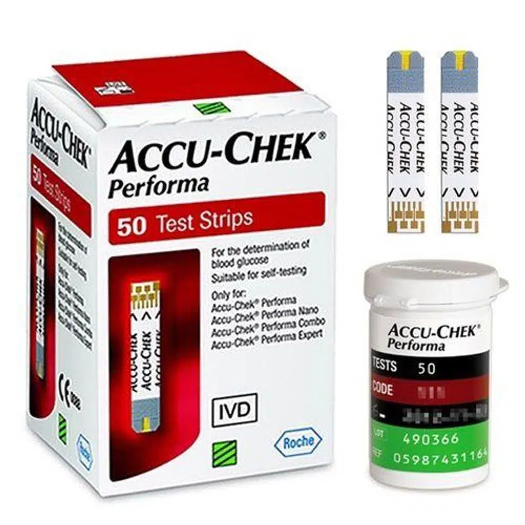 Accu Chek Performa Şeker Ölçüm Stribi 50'Li (SKT:05/2027)