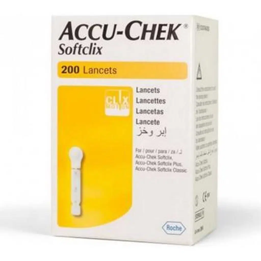 Accu Chek Softclix Lancet 200 ADET (SKT:05/2028)