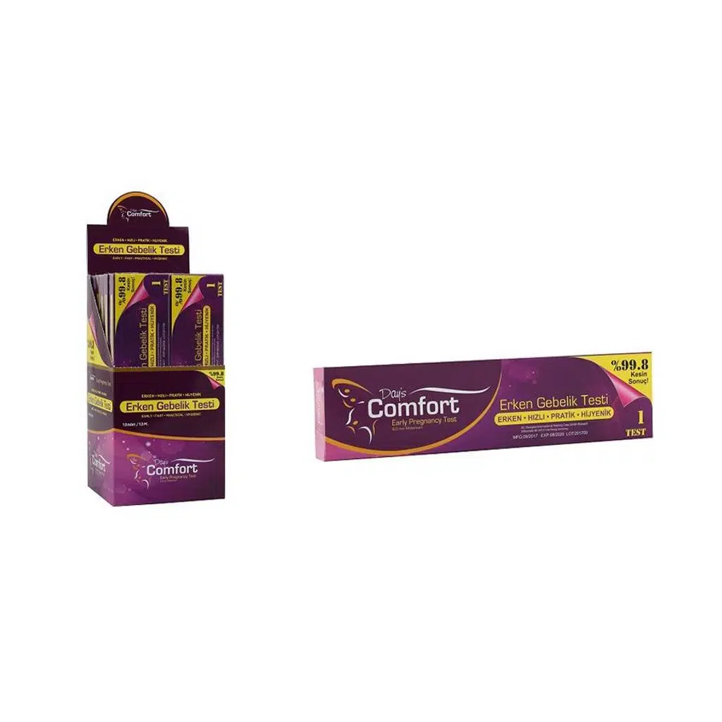 Days Comfort Erken Gebelik Testi 12'Li PAKET (SKT:08/2027)