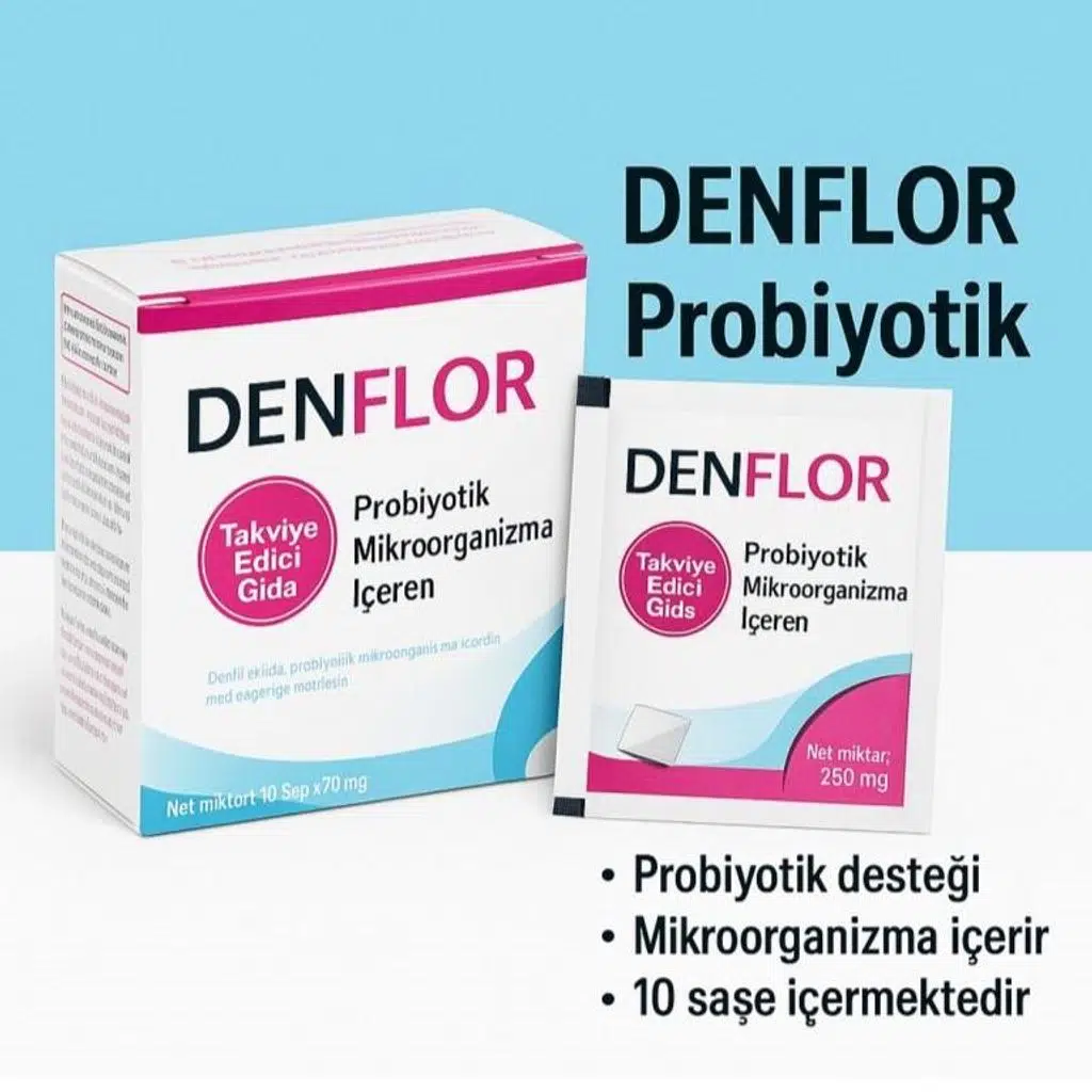 Denflor Probiyotik 10 Saşe (SKT:10/2028)