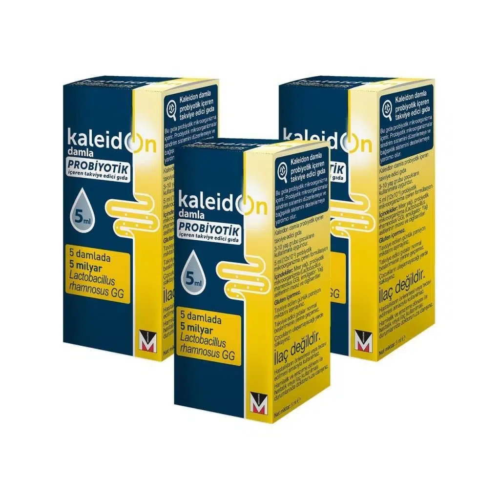 Kaleidon Probiyotik Damla 5 Ml 3'Lü PAKET (SKT:05/2027)