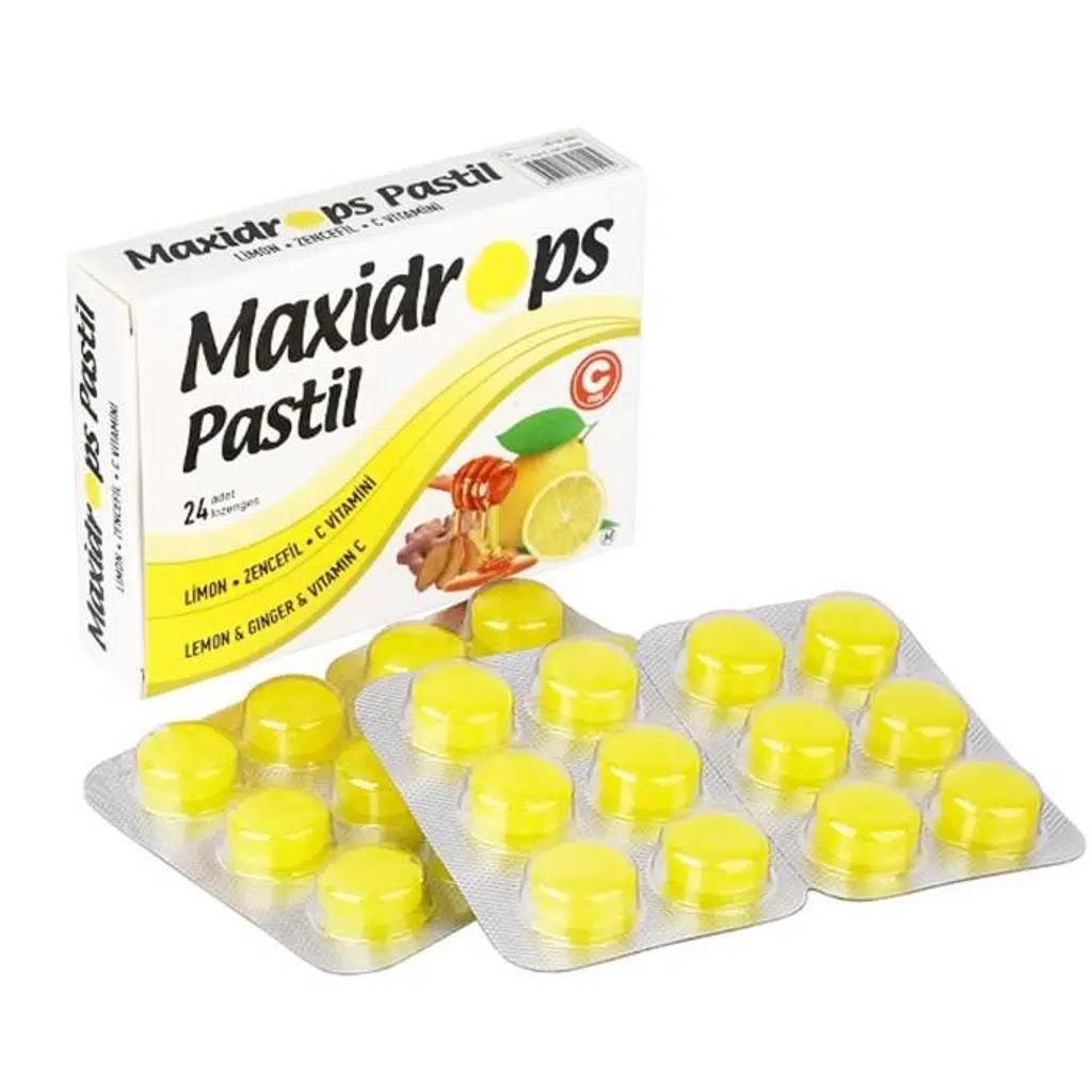 Maxidrops Bal Limon 24 Drops (SKT:05/2029)