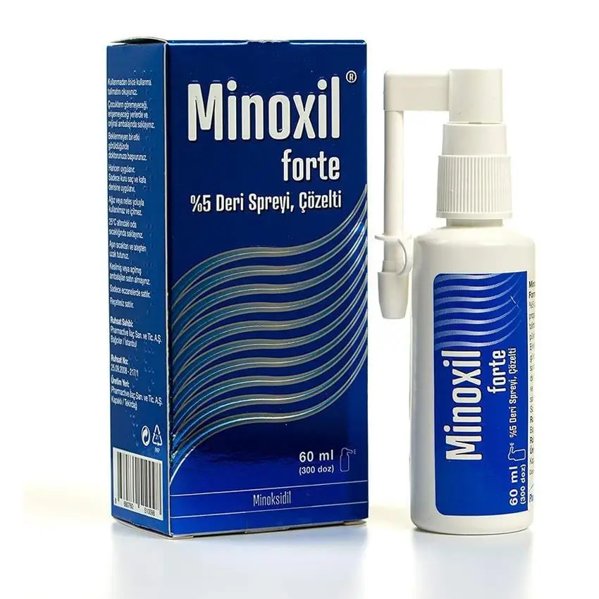 Minoxil Forte %5 Deri Spreyi 60 Ml