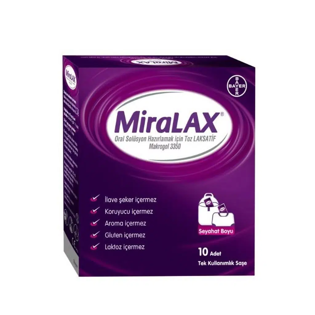 Miralax 10 Saşe (SKT:02/2029)