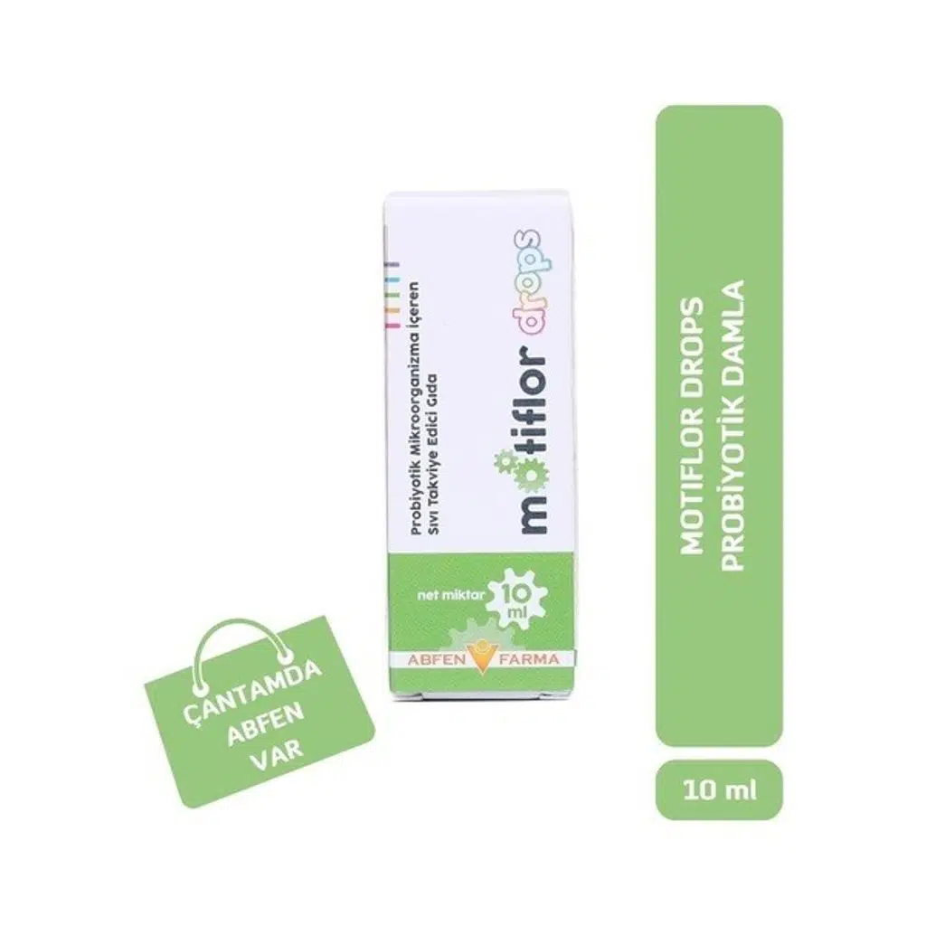 Motiflor Drops Probiyotik Damla 10 Ml (SKT:07/2027)