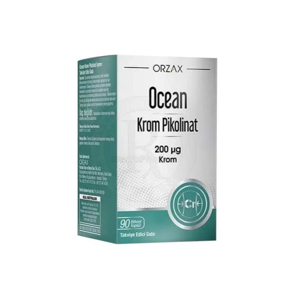 Ocean Krom Pikolinat 200 Mcg 90 Kapsül (SKT:08/2027)