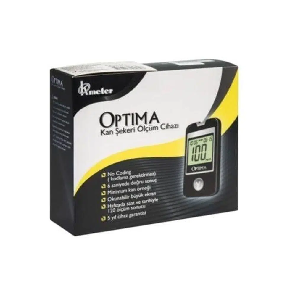 Okmeter Optima Şeker Ölçüm Cihazı (SKT:07/2030)
