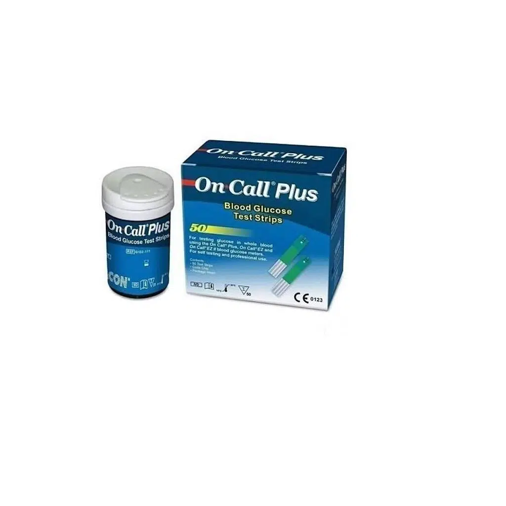 On Call Plus Şeker Ölçüm Test Stribi 50'Li (SKT:10/2027)