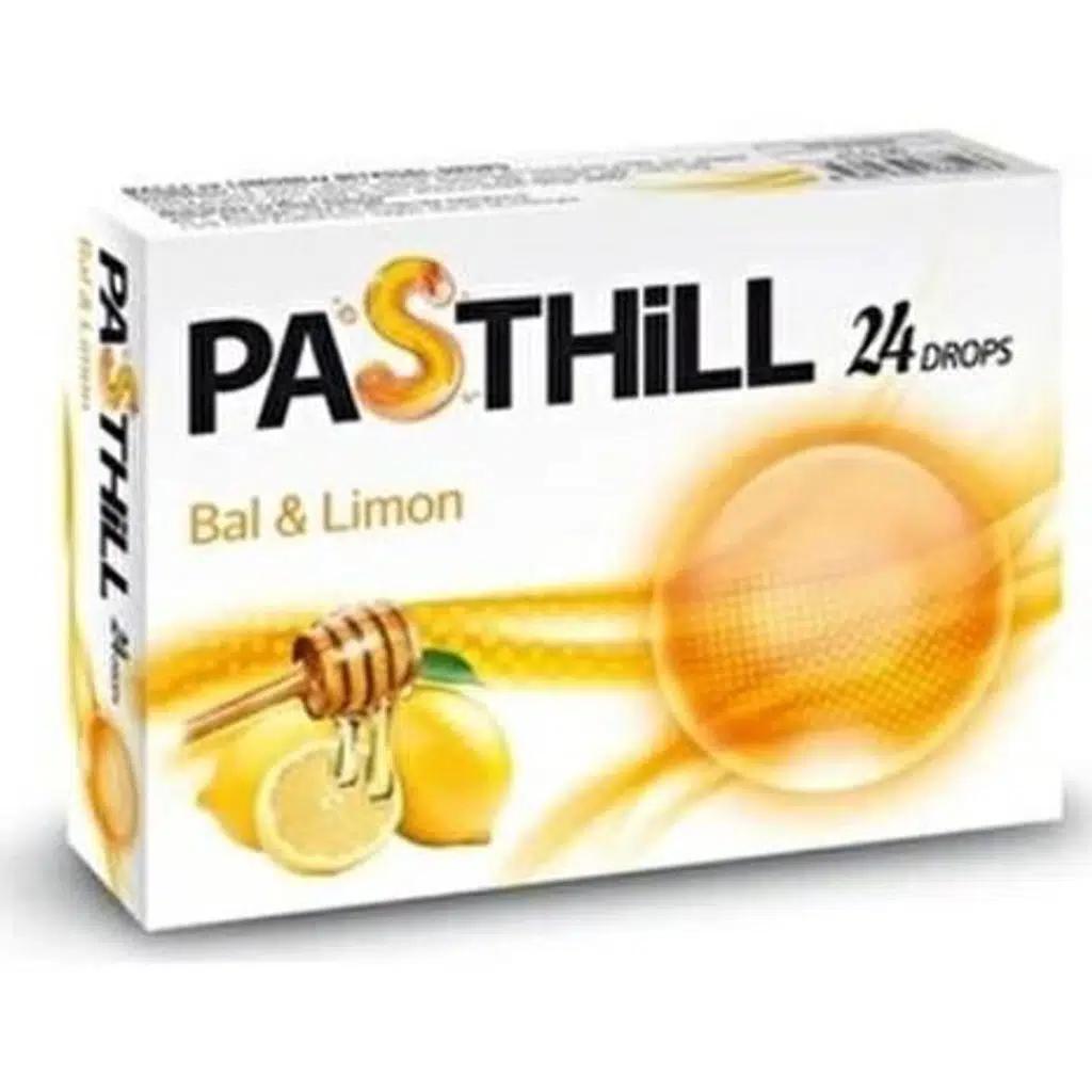 Pasthill Bal Ve Limon 24 Pastil (SKT:08/2028)