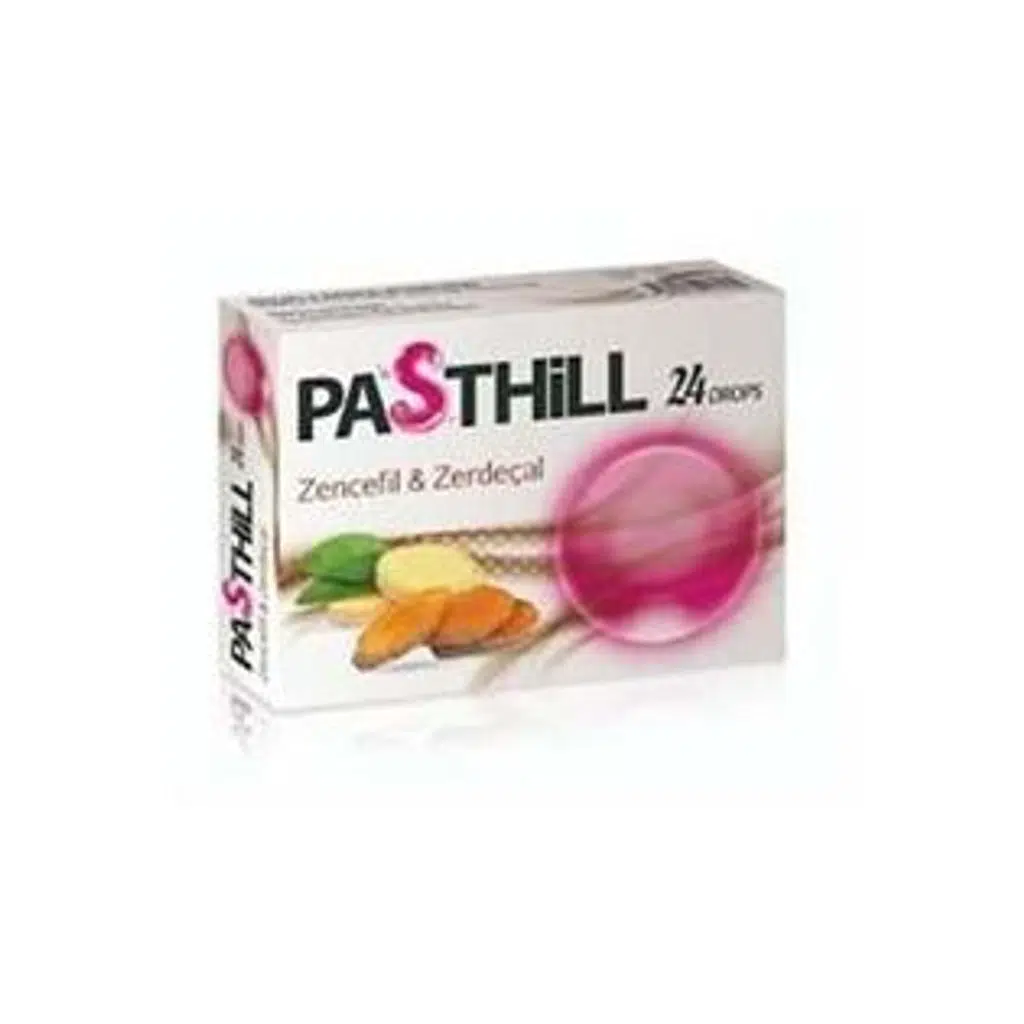 Pasthill Zencefil & Zerdeçal 24 Pastil (SKT:11/2028)