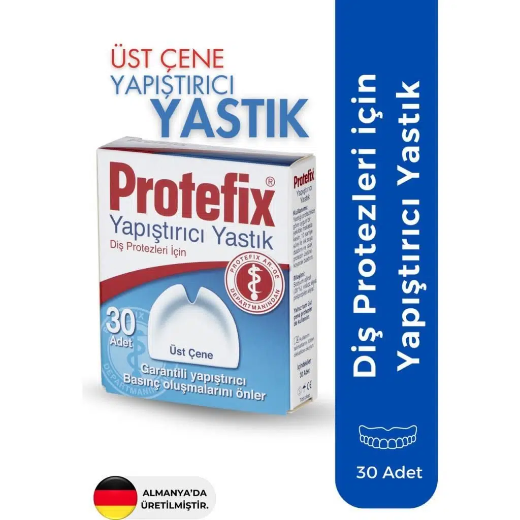 Protefix Yapıştırıcı Yastık Üst Çene 30 Adet (SKT:01/2027)