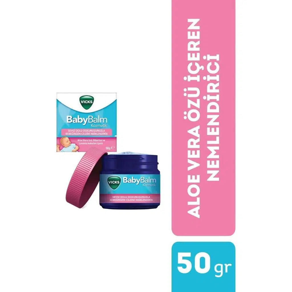 Vicks Baby Balm Nemlendirici 50 Gr 