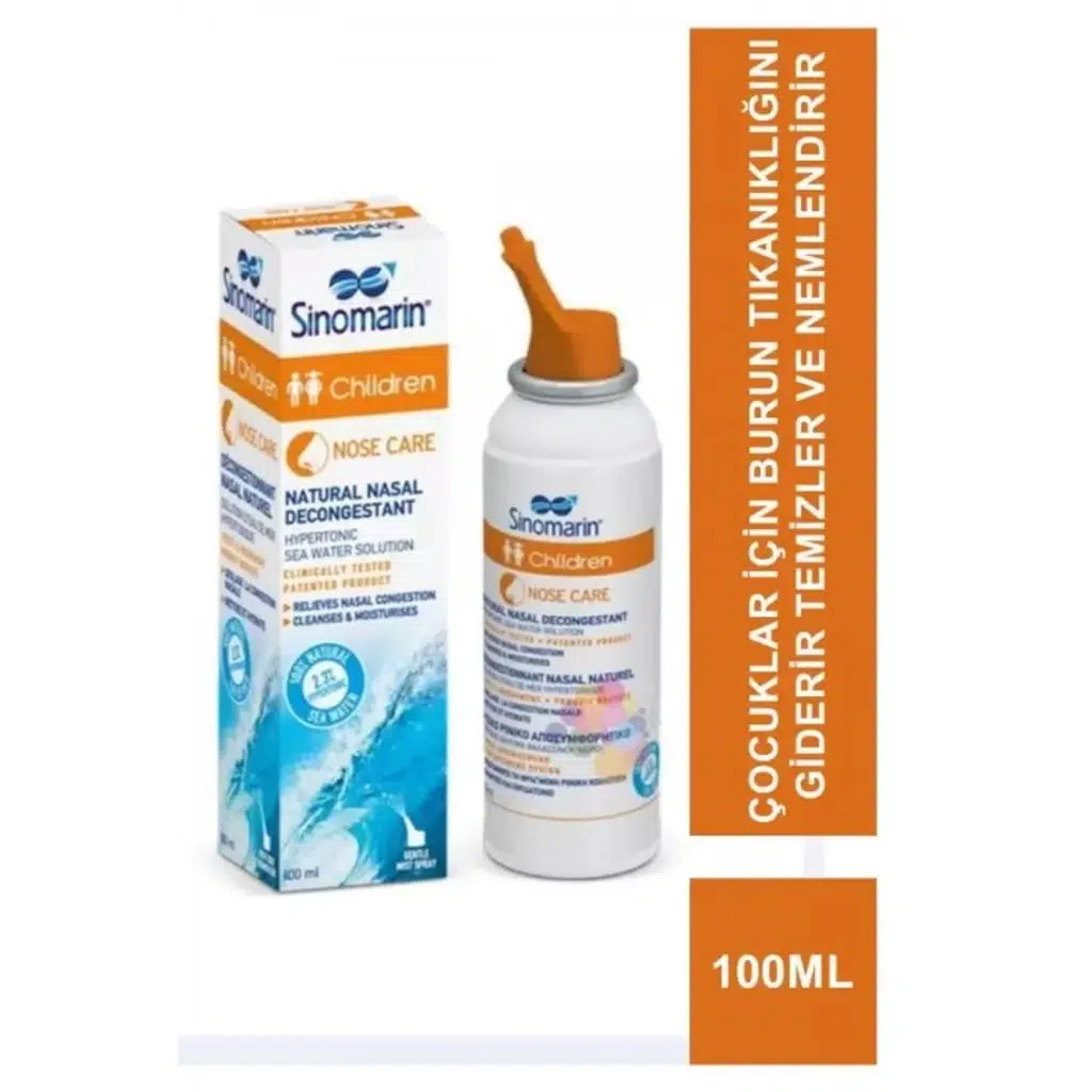 Sinomarin Children Burun Spreyi 100 Ml (SKT:04/2028)